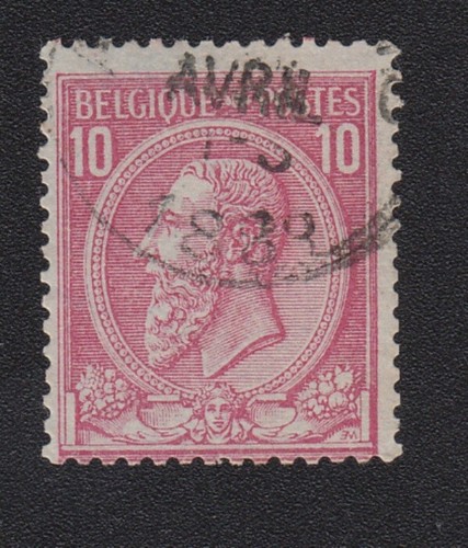 Timbre belgique 1884 - belgique, 1884-86