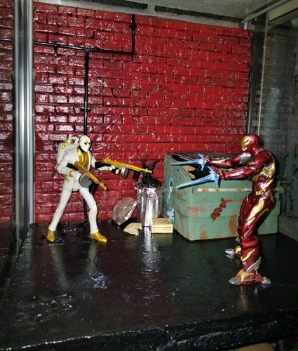 Diorama pour vitrine - diorama.,