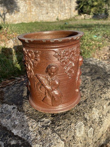 Gros pot grès - , ancien