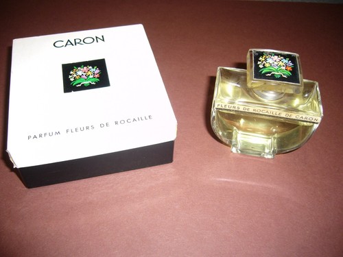 Ancien flacon caron - fleurs, de