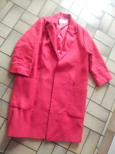 Manteau rouge femme - manteau, femme,