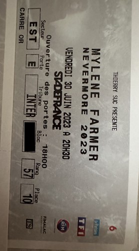Place concert mylene farmer - concert,