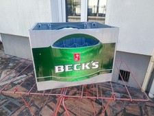 Casier rangement bouteilles de bière Beck's (20  bouteilles 50 cl)