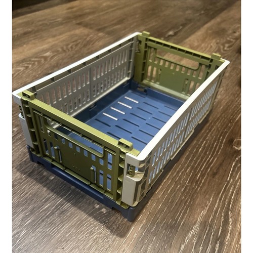 Hay colour crate - hay,