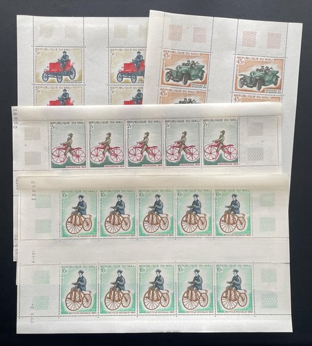 Mali 1968 111 114 planche - yt,