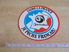 GARBOLINO STICKER - I LOVE FRANCE, I FISH FRENCH
