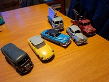 TRES RARE lot ancien  6 Dinky Toys FRANCE 24CP Citroën DS 19   203   d'origine