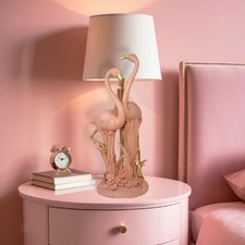 Statue de couple de flamants