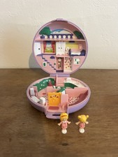 VINTAGE POLLY POCKET  POLLY’S STUDIO FLAT COMPLETE BLUEBIRD 1989