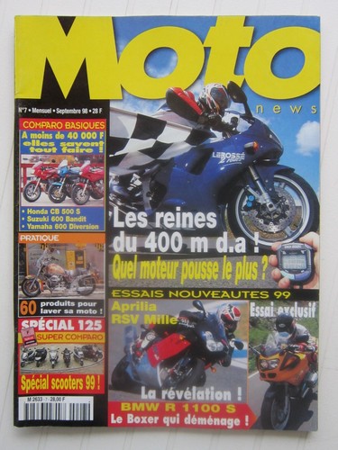 Moto news 7 - n°, /125