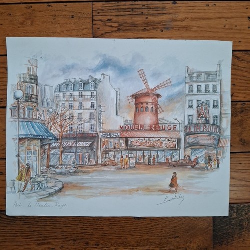 Signed bernadette voz - signed, moulin
