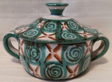 Rare Vtg Bowl Ceramic