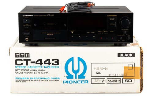 Pioneer 443 lecteur de - ct-443,