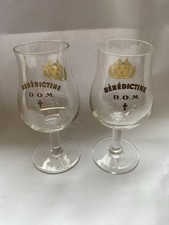 2 Verres DOM BÉNÉDICTINE -