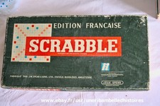 Ancien jeu Scrabble  , jeu