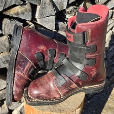 Garmont Race 4 Buckle Telemark Leather Ski Boots. 75mm/3 pin. 43EU - 83/4UK - 91/4US