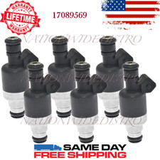 6x OEM Rochester Fuel Injectors for 1985 1986 1987 1988 Pontiac Firebird 2.8L V6
