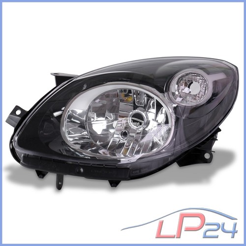 Phare noir gauche pour - h4,