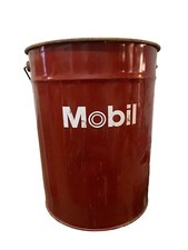 ANCIEN BIDON HUILE MOBIL SEAU