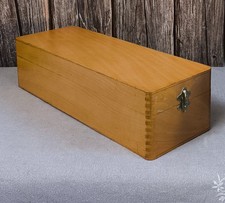 Boîte à fiches en bois