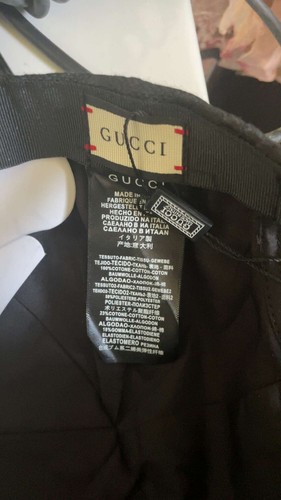 Casquette gucci noir - casquette,