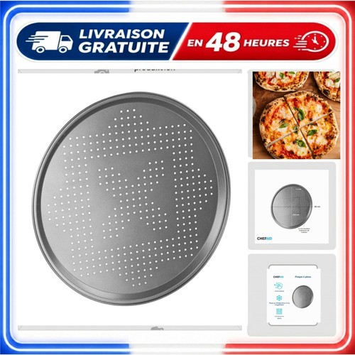 Plaque pizza perforée - à,