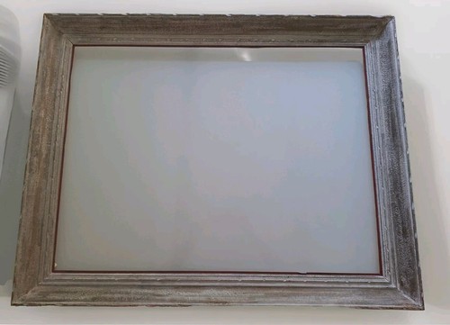 Antique carved wood - , frame