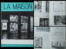 LA MAISON N°10 1956 RACHIN BRUXELLES, 198 AVENUE HUYSMANS IXELLES, VARSOVIE