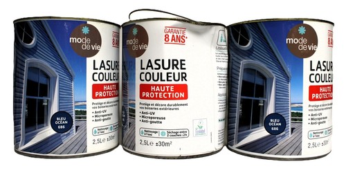 Lot lasure haute protection - lot,