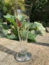 ANCIEN VERRE A BIERE EMAILLE