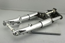 2018 Harley Road Glide 49mm Front End Fork Suspension Leg Assembly CHROME #3982