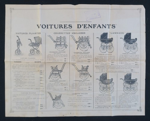 Publicité 1921 voitures - publicité,