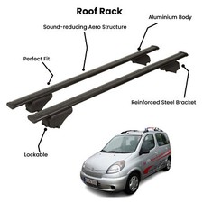 2 Pcs Black Cross Bars for