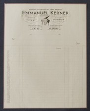 Facture LAVAL LEMANS 1930