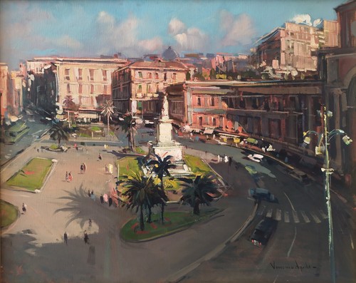 Vue sur naples paysage - sur,