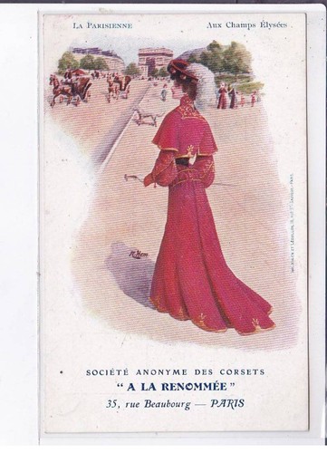 Publicite les corset a la - :,