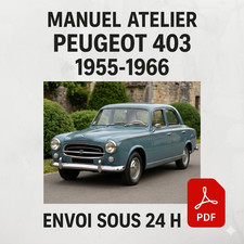 Manuel Atelier Peugeot 403