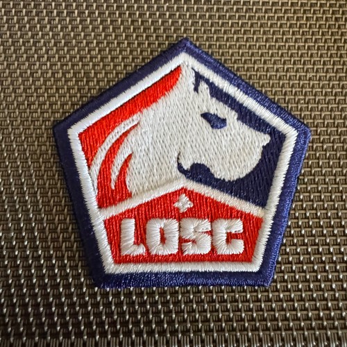 Ecusson football losc lille - ecusson, football.