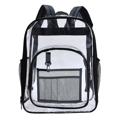 Clear backpack heavy duty - clear,