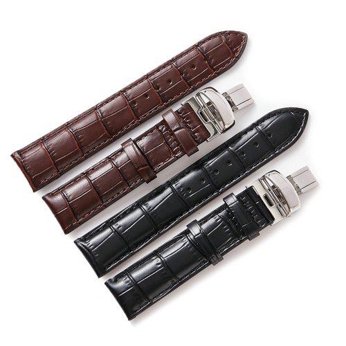 19mm bracelet montre cuir - 19mm,