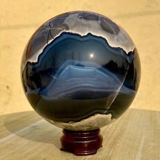 5.8LB Natural Rare Volcanic Agate Crystal Sphere Healing