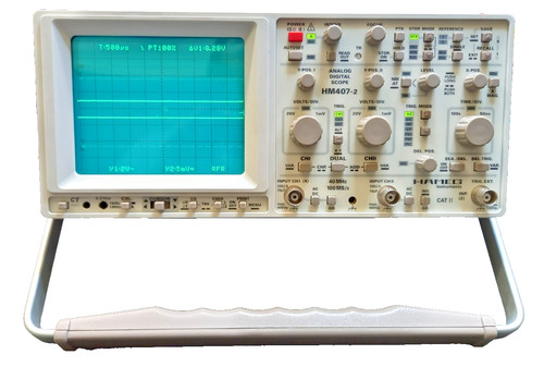 Hameg 407 oscilloscope - hm, 407-2