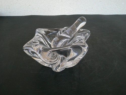 Cendrier verre cristal avec - verre,
