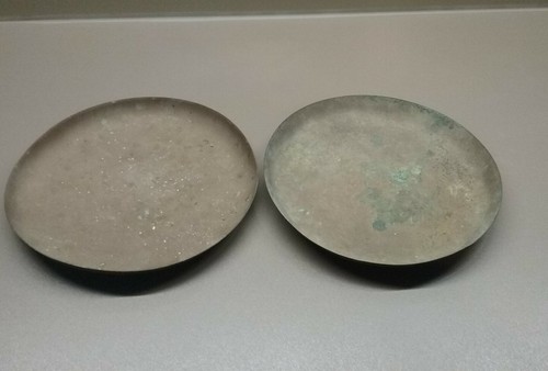 Anciens plateaux laiton - plateaux,
