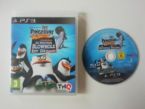 Jeu ps3 les pingouins - les,
