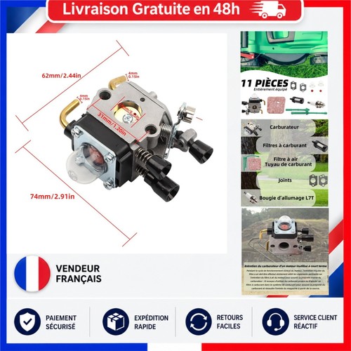 Kit carburateur stihl - kit, fs55