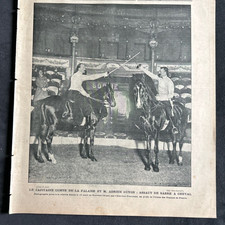 1901 ESCRIME À CHEVAL -