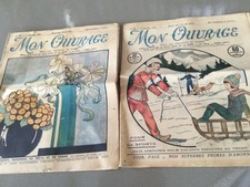 2 OLD MAGAZINES MY BOOKS 1932