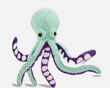 Peluche chien animal poulpe