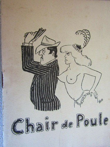 Chair poule théâtre - chair, de